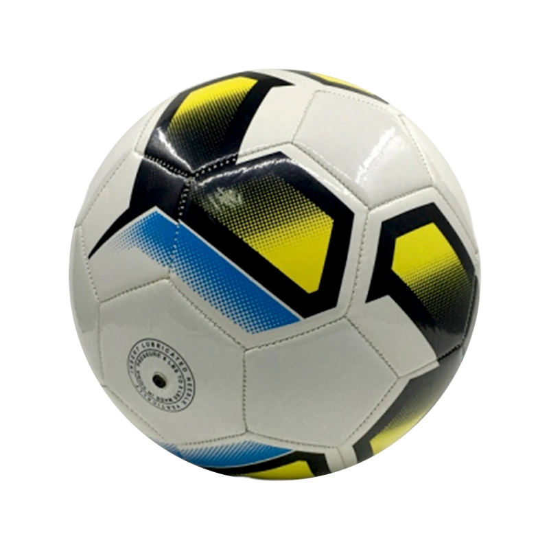 Balón de fútbol con costura de PVC promocional, talla 3, 4, 5