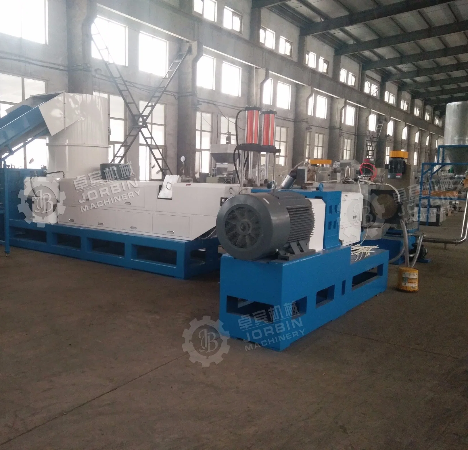 1000kg/H Double Stage Extruder Granulation Line