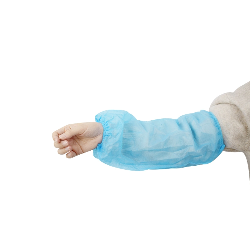 Disposable Nonwoven PP/SMS Sleeve Cover with Elastic