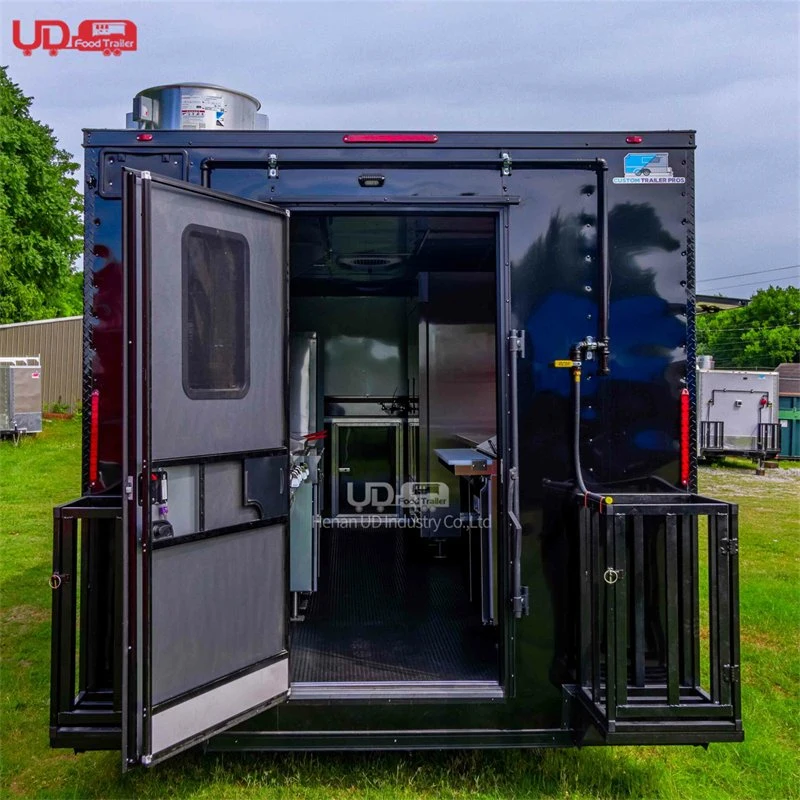 UD Mobile Kitchen Pizza concession Trailer Tacos Truck Restaurant Fast Remorque alimentaire