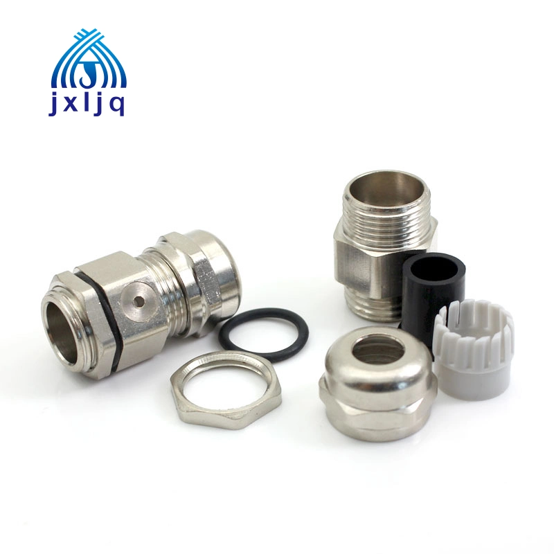 IP68 Breathable Brass Cable Gland Pg/M Metal Cable Glands for LED Lights