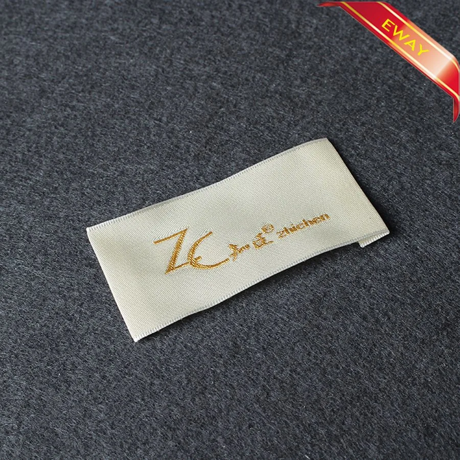 Women Clothing Label Soft Woven Main Label for Garment