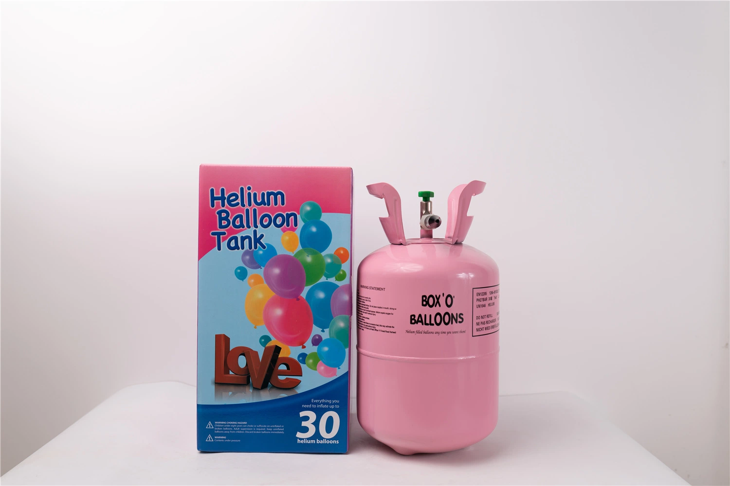 Balloon Time Disposable Helium Tank