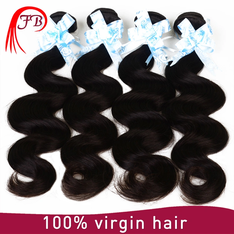 Chinese Wholesale/Supplier Distributors Hair Weavon, Body Wave Natural Color Braiding Hair Extension