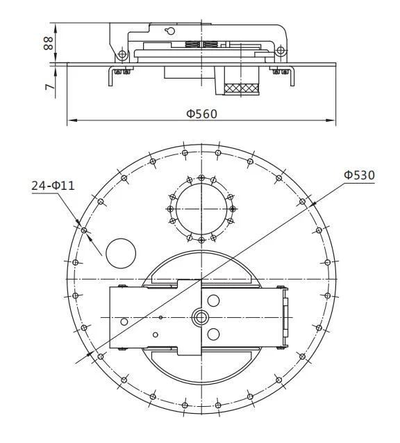 Adr Tank Truck Fuel Road Tanker Equipment Manhole Cover