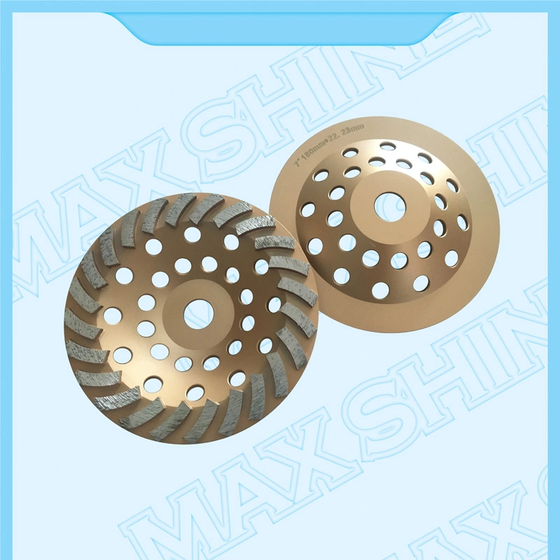 7 Inch Diamond Polishing Pad Concrete Abrasive Tools Diamond Grinding Cup Wheels