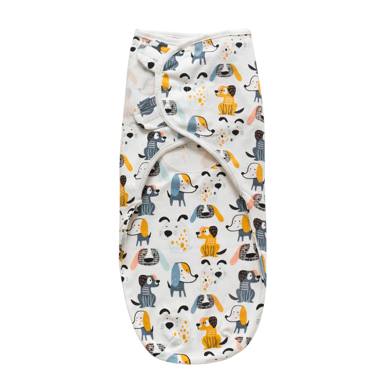 Hot Selling Organic Cotton Unisex Adjustable Infant Baby Swaddle Wrap for New Baby Swaddle