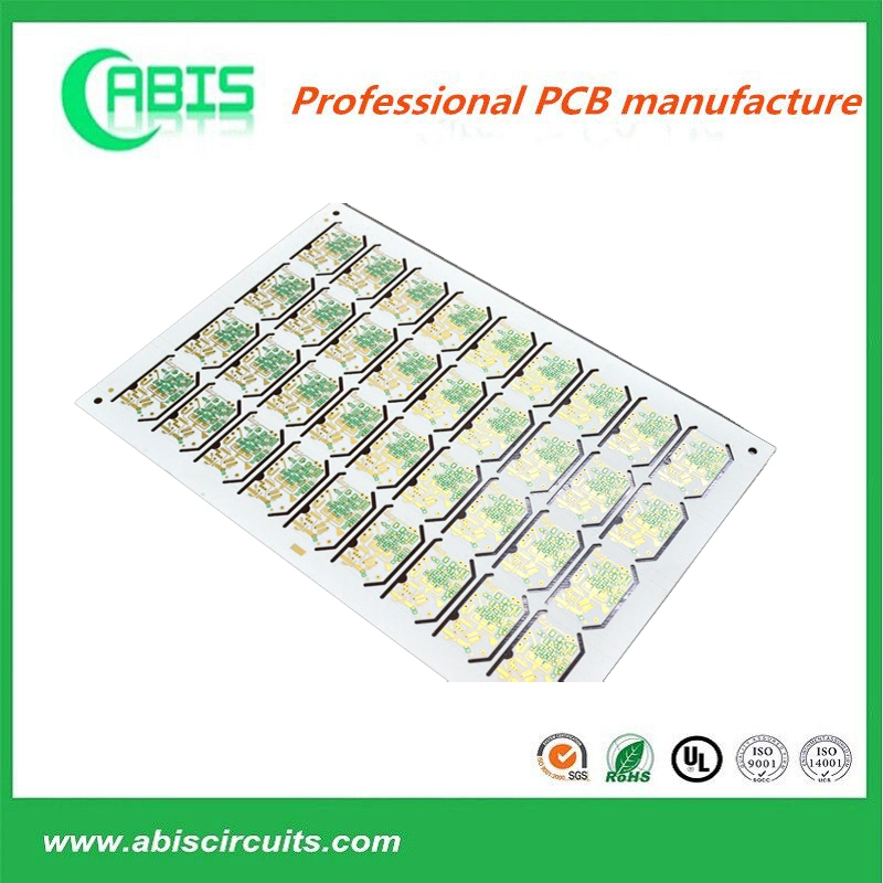 Placa de circuito de PCB ni/Au Gold de una capa cerámica en alimentación Electrónico