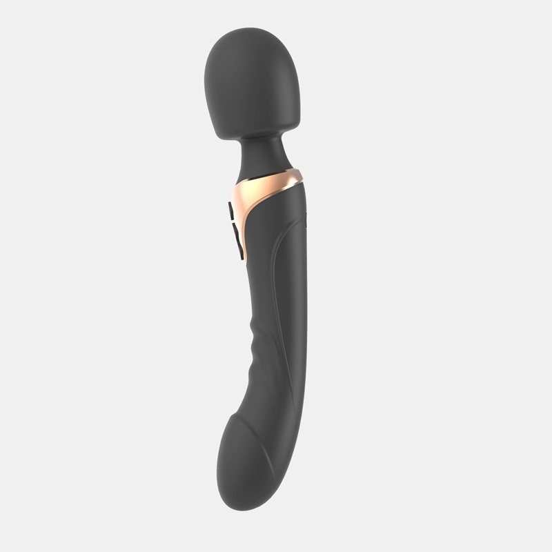 واقعية - هزاز USB ممارسة الجنس القابلة لإعادة الشحن ألعاب جنسية مزدوجة الجنسية مدلّك عصا