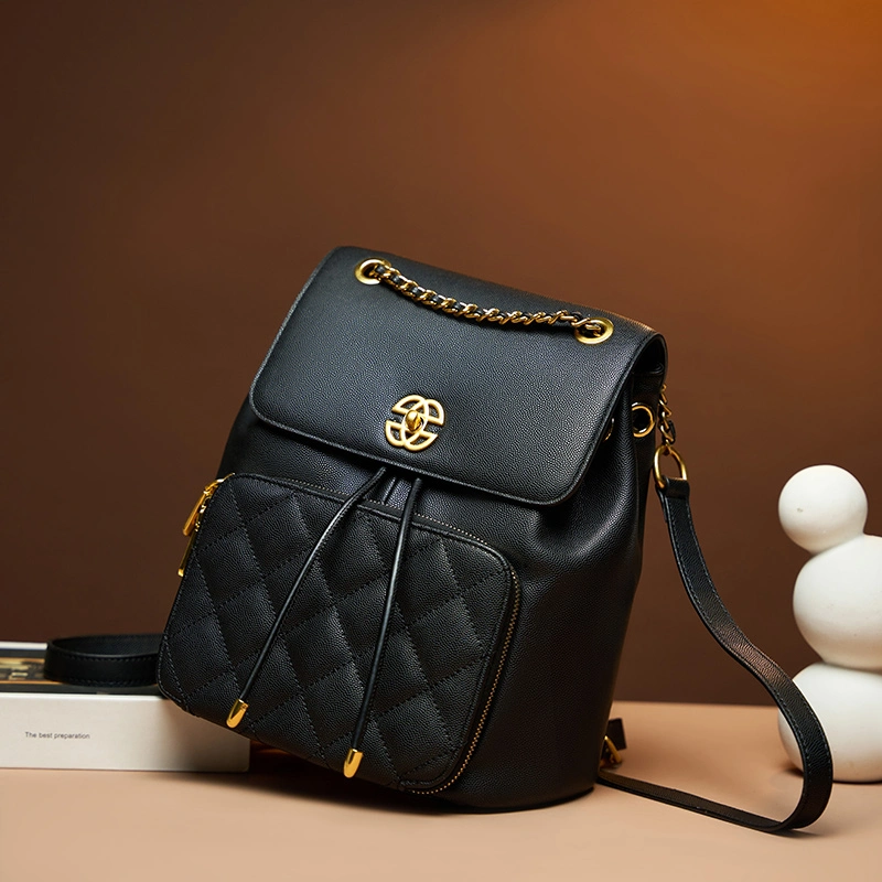 New Arrival Designer Cavlar Quilted Leather Backpack Ringer Bag Fashion Shoulder Bag