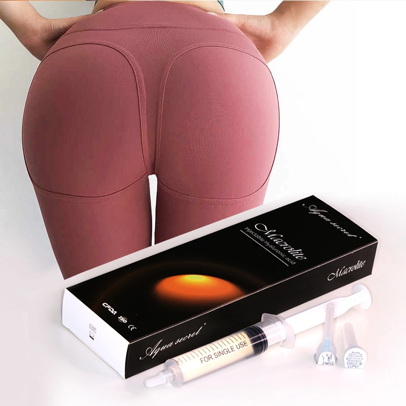 Sein liquide de remplissage injectable 10ml 20ml Butt acide hyaluronique fesses Prix des injections