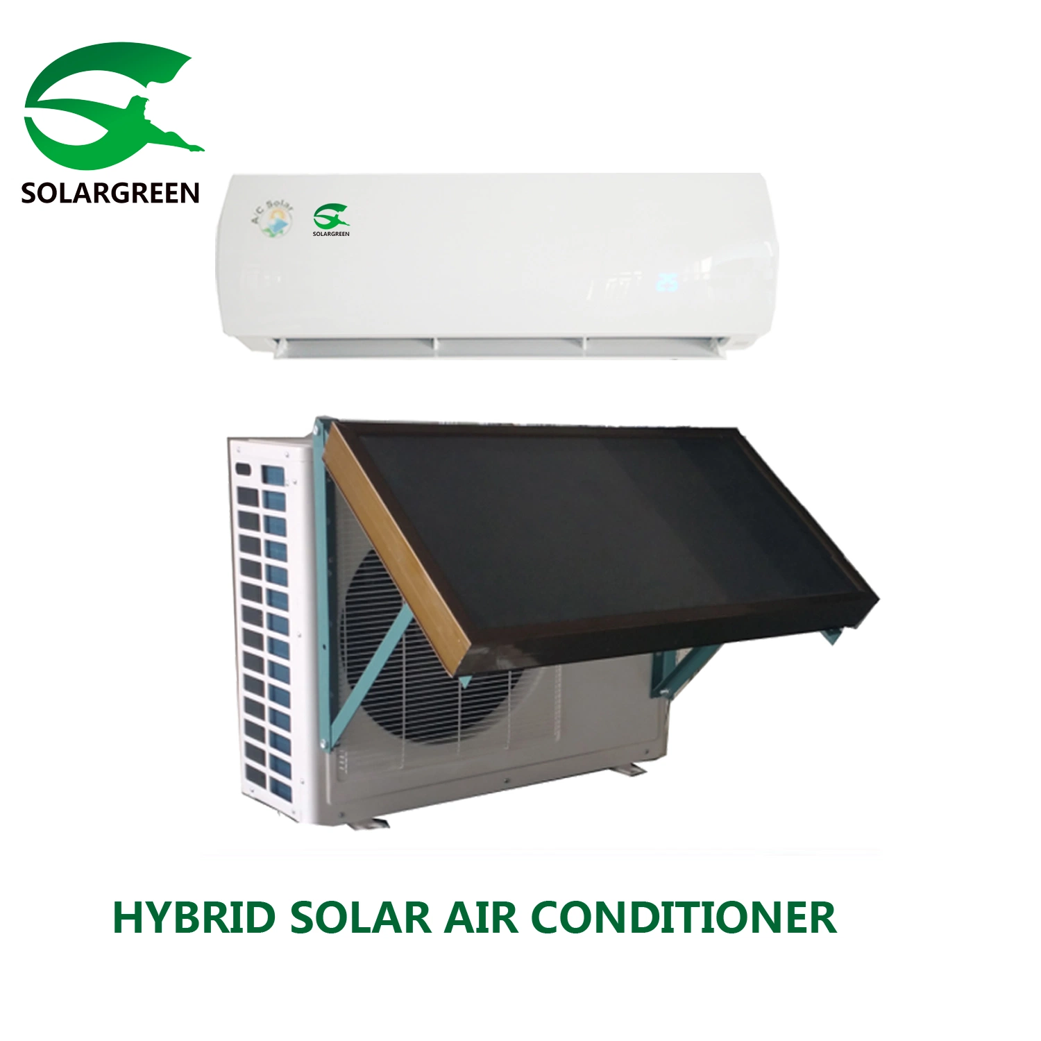 Solar Water Heater Hybrid Vacuum Tube Energy Saving Air Conditioner