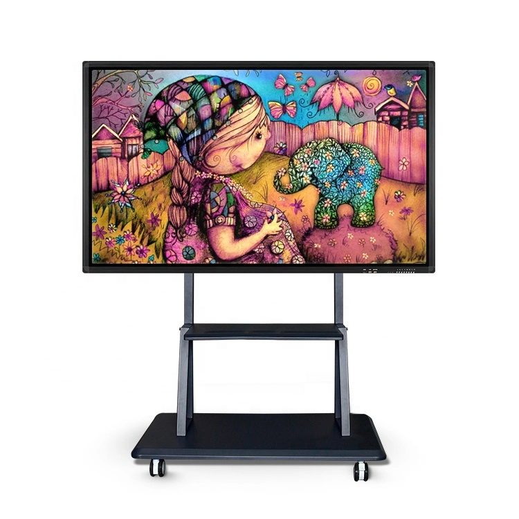 55inch Touch Interactive Flat Panel with AG Glass All in One Display