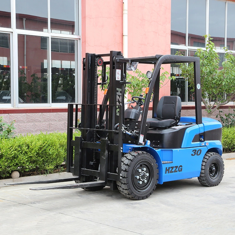 De 3 tonnes certifiés contrepoids des ménages de la logistique industrielle standard de chariot élévateur à fourche