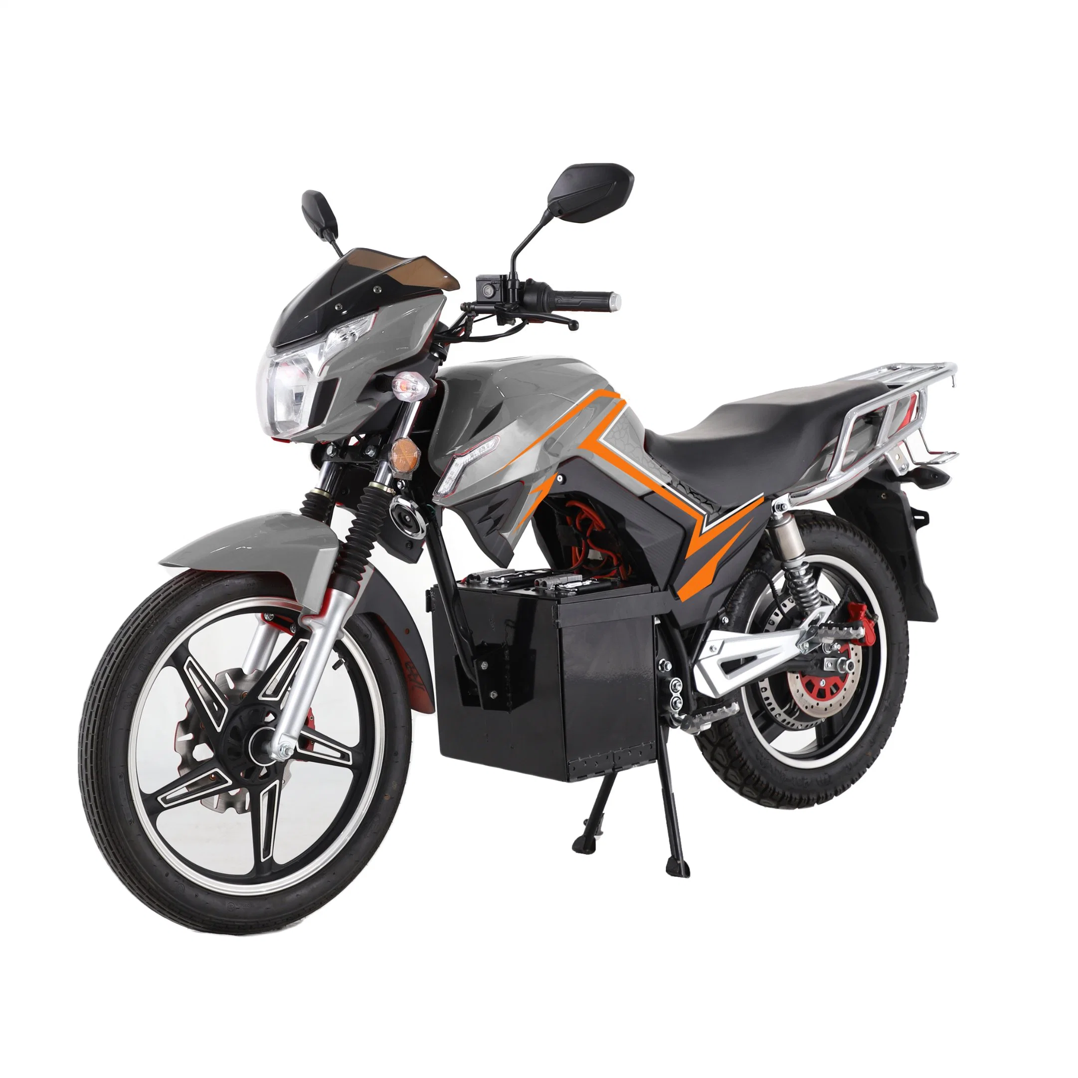 Moto électrique moto batterie lithium 3000W-4000W 50ah 80-90km/H pour l'Afrique