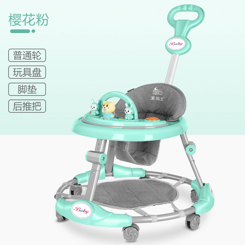 Niños Baby Walker Multifunctional Folding Easy Anti-Rollover Safety Step Car Fábrica