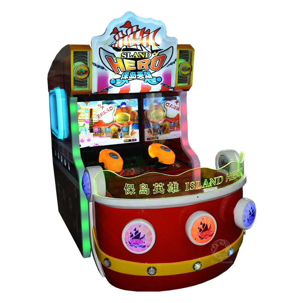 Video Type Indoor Game Center Coin Operated Laser Gun Arcade Shooting Games Machine for Kids