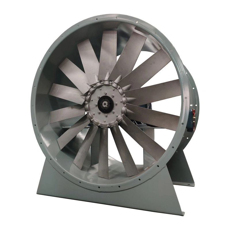 Ventilador de conduta axial de escape industrial de metal, montado na parede, ventilador Ventoinha