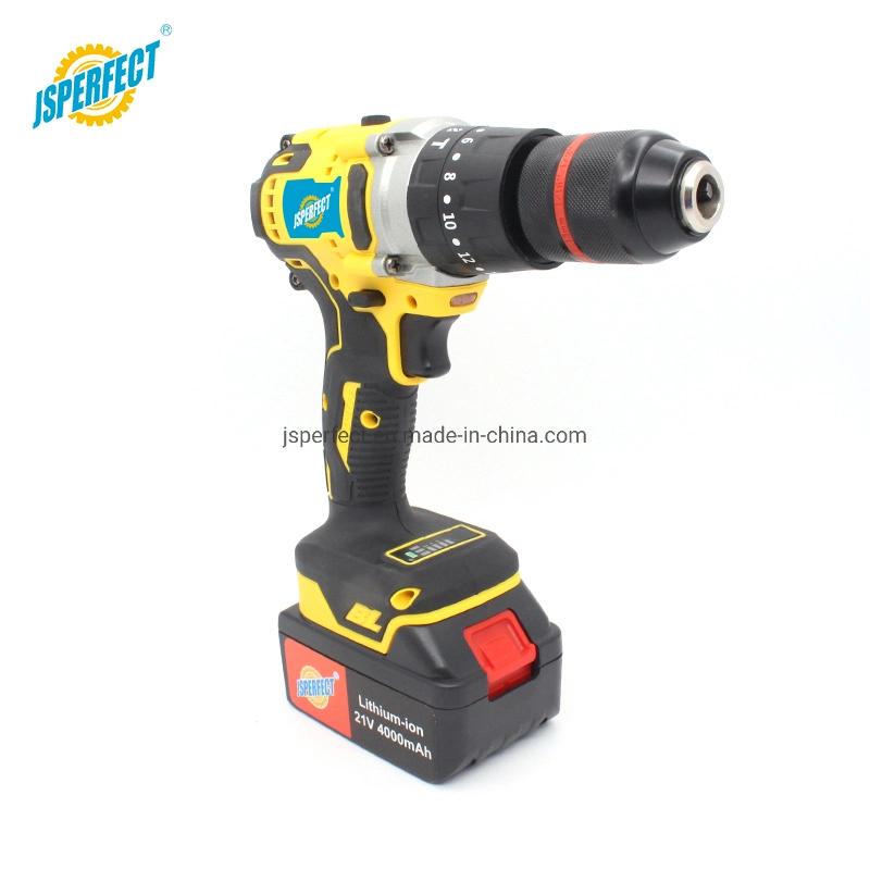 China Hot Selling Model Cordless Drill 13mm Dewalit Impact 24V