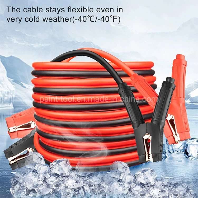 CE Portable Heavy Duty Clamp Car Emergency Tools 1500A Battery Jump Power Cable