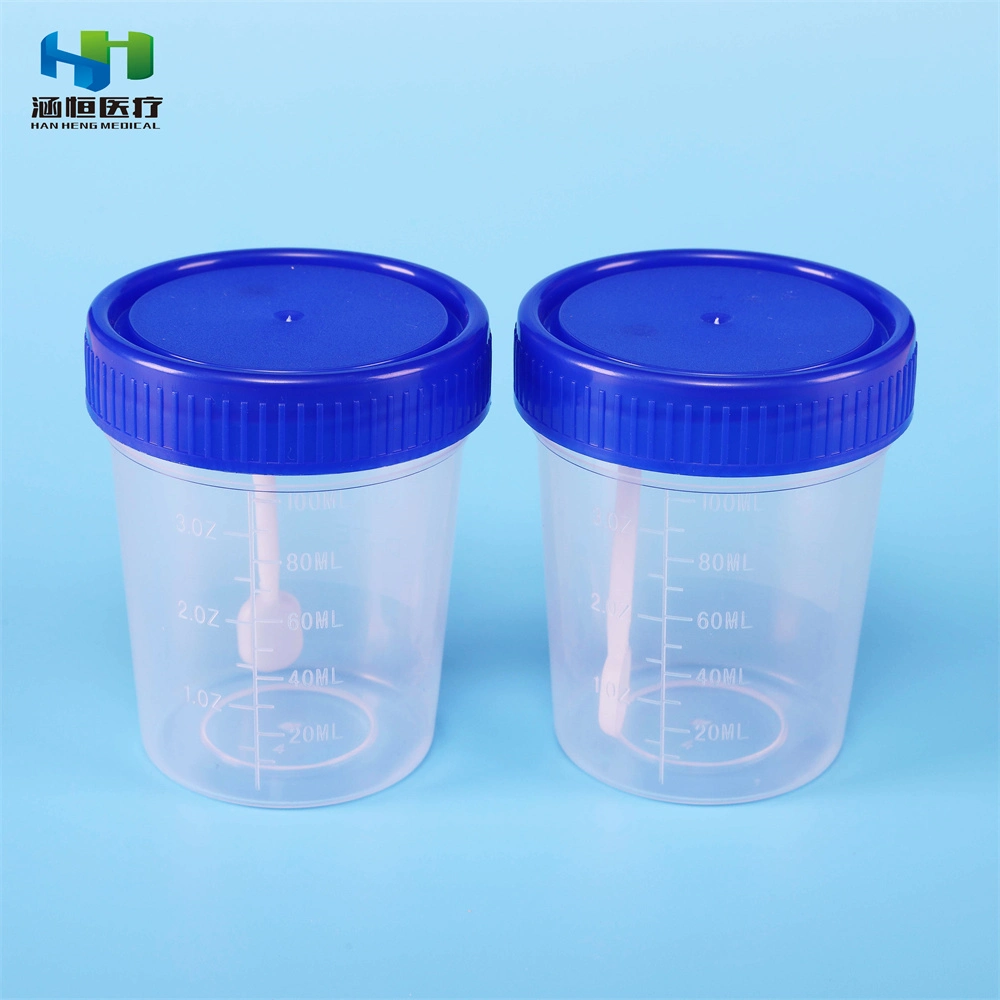 5ml 20ml 25ml 40ml 60ml 120ml Medical Use Stool Collecting Cups High quality/High cost performance Plastic Stool Cups Stool Sample Transport Tubes