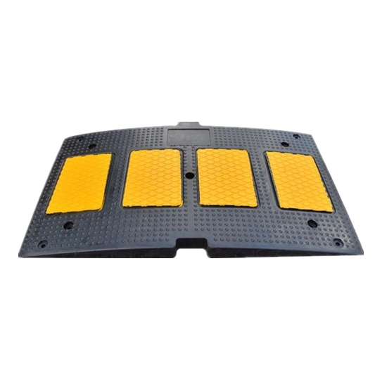 Cost-Effective Cheap Heavy Duty Driveway Deceleration Strip Durable Rubber Speed Bump for Road Safety