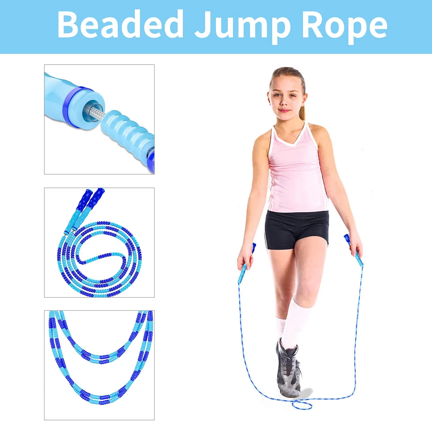 OEM Jumping Fitness Gym Lightweight Sports Sporting Goods Equipment Jump Skipping Rope