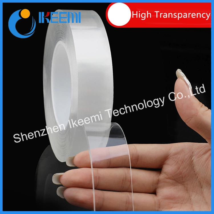 Nano Double Sided Tape Recycle Use Strong Adhesive Waterproof Transparent Super Fix Gel Grip Tape