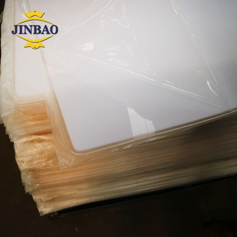 Jinbao Decorative 2m X 3m 8mm 15mm 25mm Heat Resistant Transparent Advertising PMMA Acrylic Sheet for Display for TV