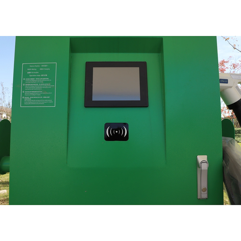 Carregador CC para veículos elétricos inteligente IP54 de 120 kW rápido Estação ferroviária