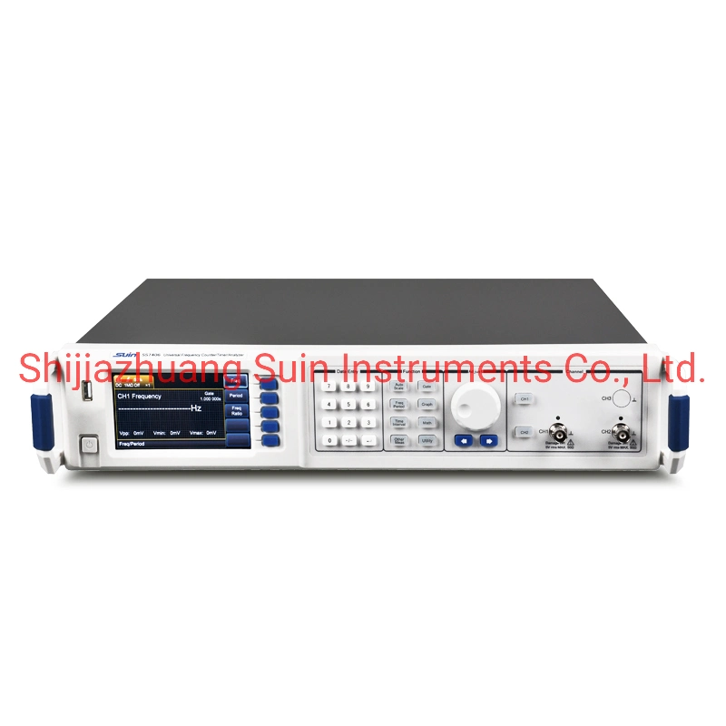 Suin 200MHz LCD Ss7406 Universal Frequency Counter/Timer/Analyzer with Channels Options