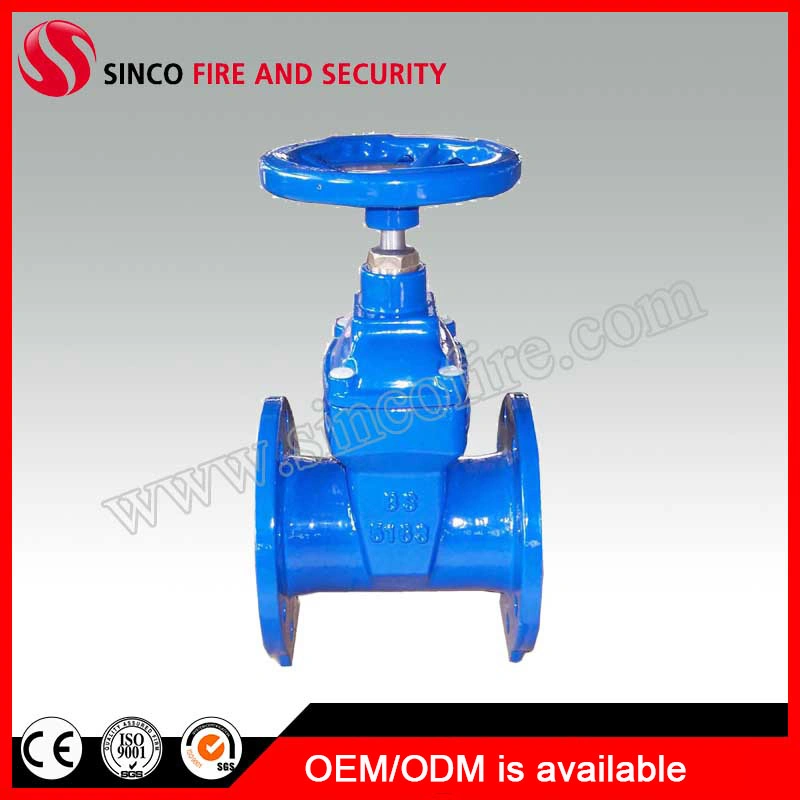 Pn10 Gate Valve Soft Seal Flange Ductile Iron Gate Valve