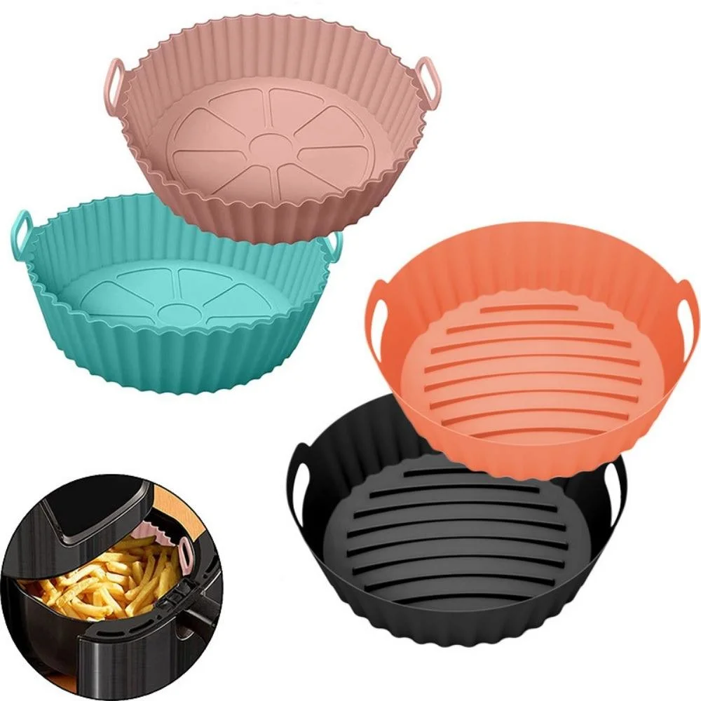 Silicone Fryer Liner Basket Pot for Air Fryer, Microwave, Cake Mould Ci24721