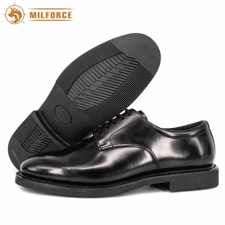 Wholesale/Supplier Lace - up 100% Cow Leather Men Oxford Dress Shoes Hand Made Duty Shoes