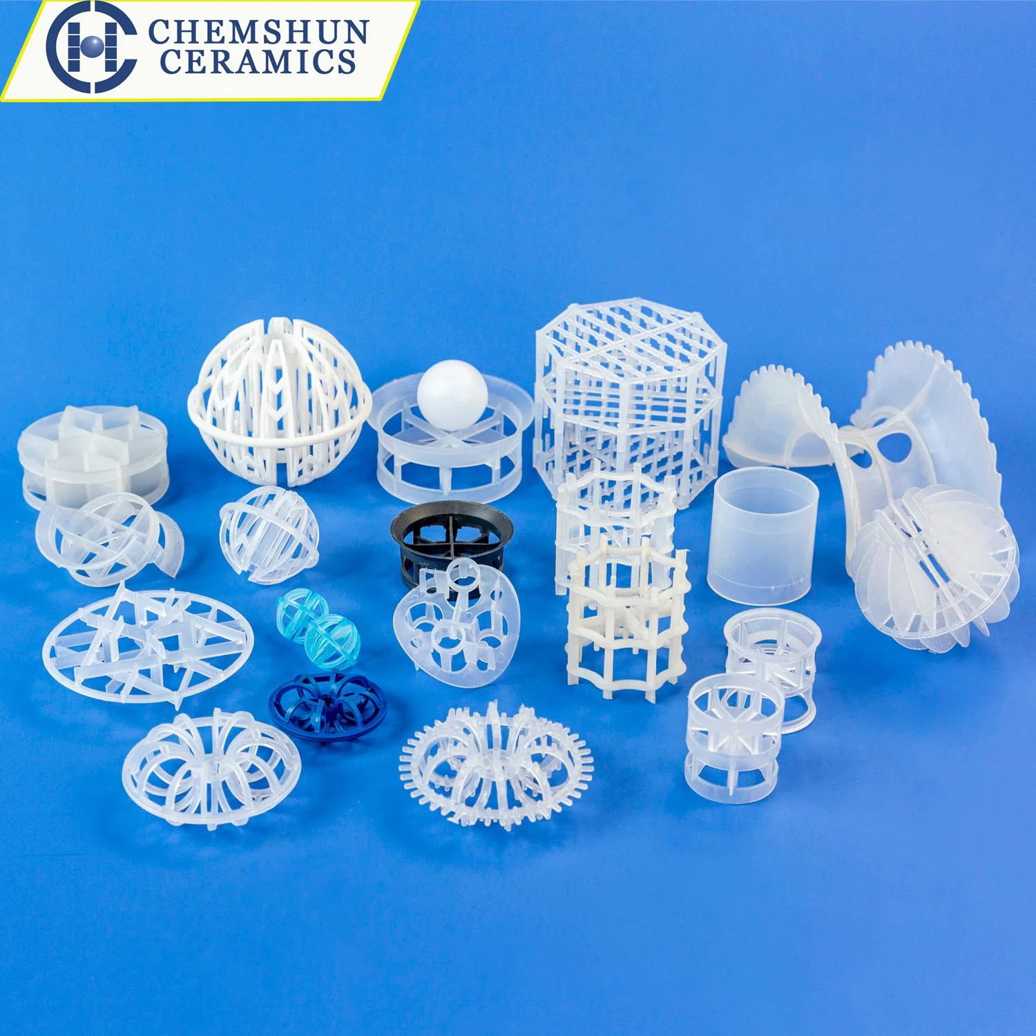 Plastic Heilex Ring as Tower Packing for Petrochemical Industry and Adsorption Tower