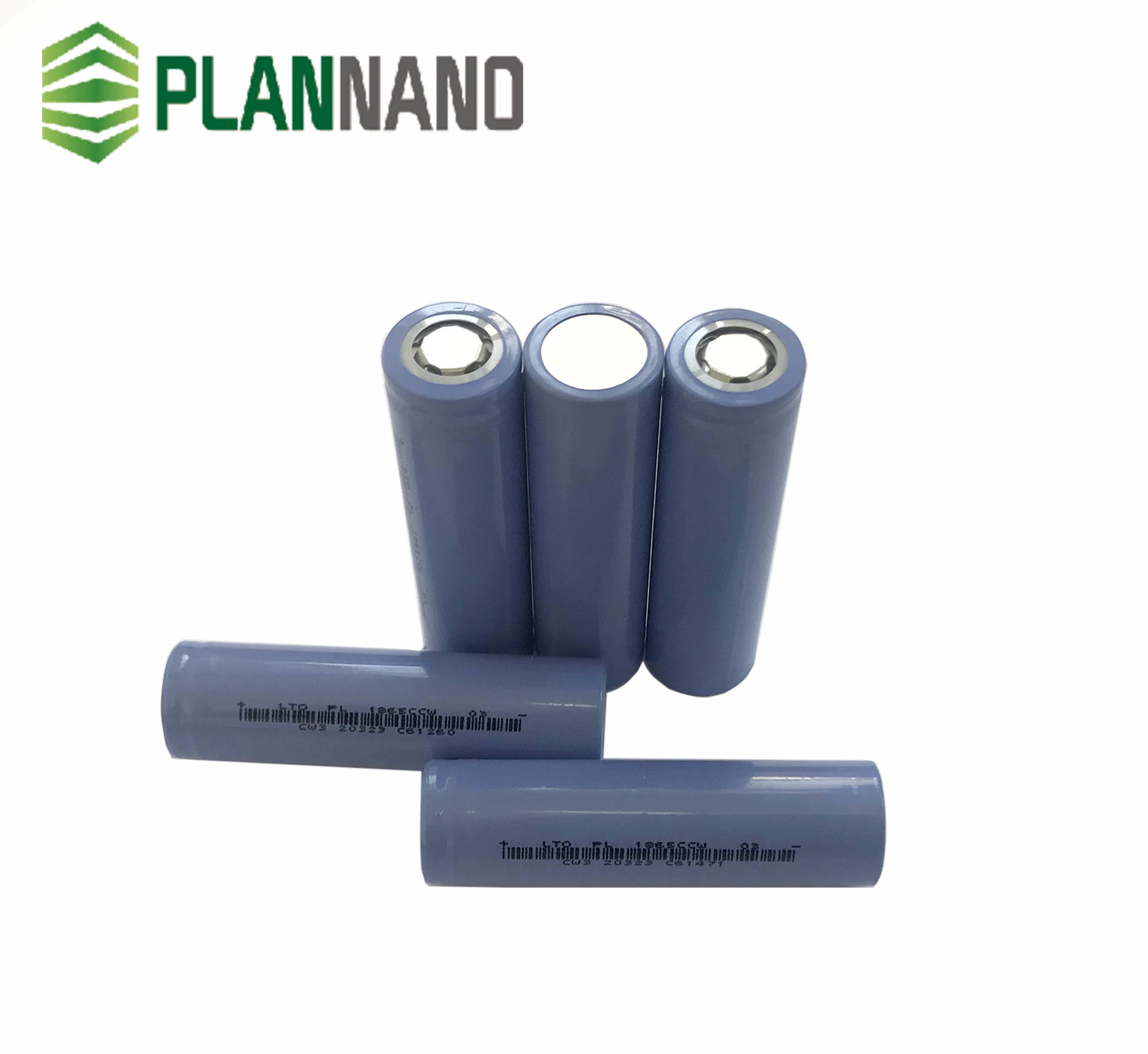 Flat Top 2,4V 1500mAh Plannano Titanato de litio recargable 18650 Batería para portátiles.