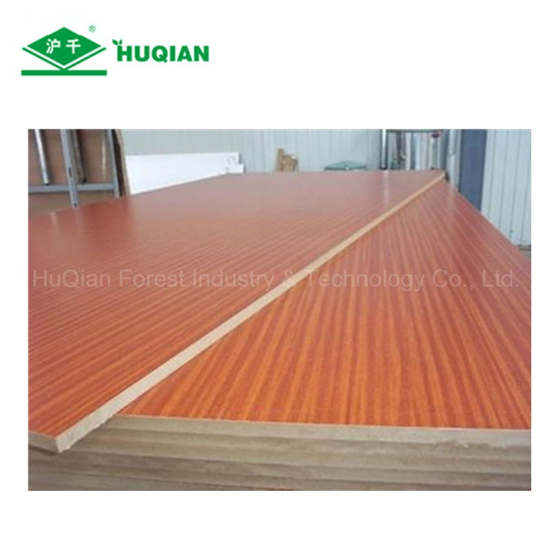 Laminate MDF 1220mmx2440mm Melamine MDF Fiberboard