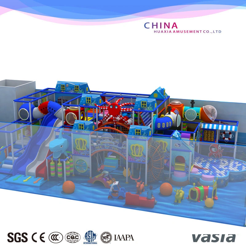 Sea World Childrent Plastic Equipment Indoor Playground for Mall