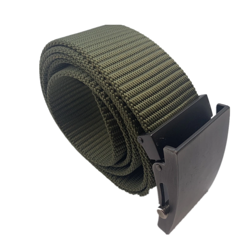 Original Factory OEM Design Fashion Casual Outdoor Metal Buckle Canvas Men Tactical Belt for Wholesale/Supplier