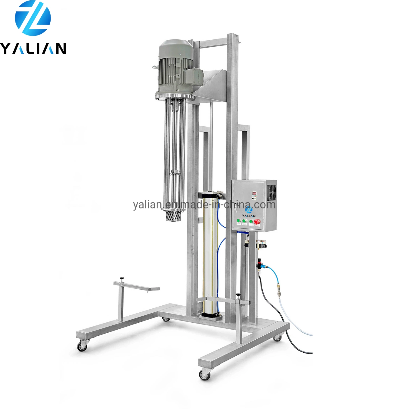 Pneumatic Lifting Detergent Liquid Soap Mixer Hand Sanitizer Dispenser Shampoo Material Dispersion Machinery Equipment