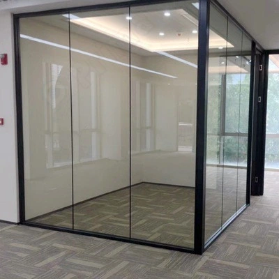 Factory Wholesale/Supplier Glass Partition New Arrival Aluminum Profile Office Partition Office Partition Wall