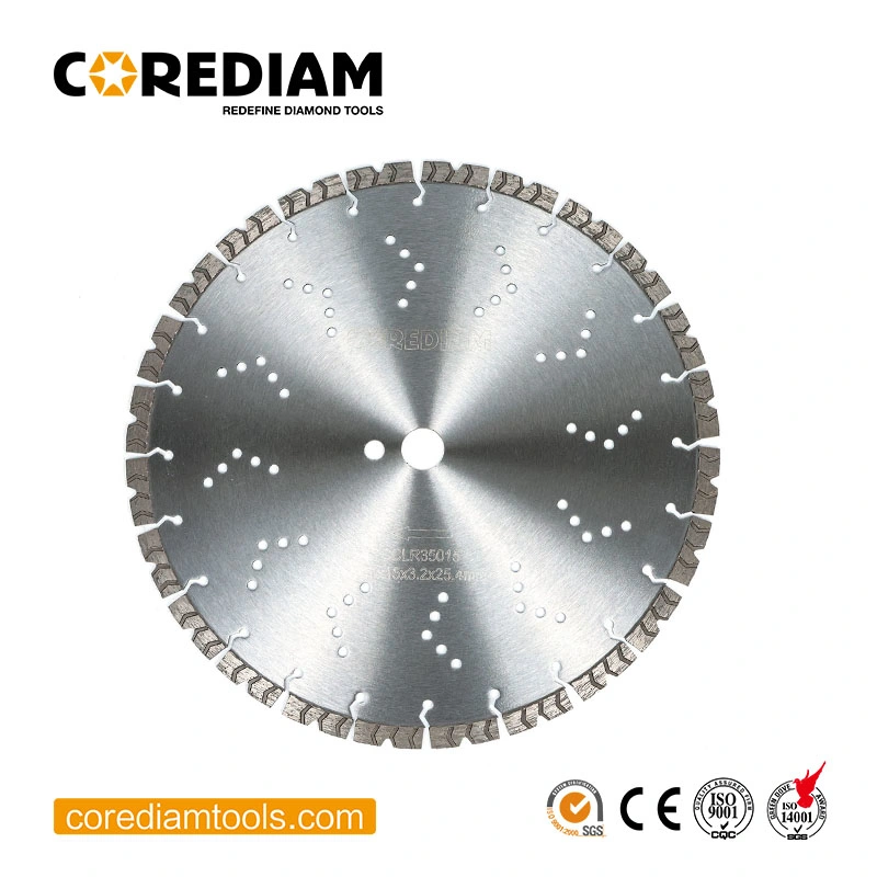 Diamond Cutting Tools From Made in China/14 Inch Arrow Segment Diamond Saw Blade