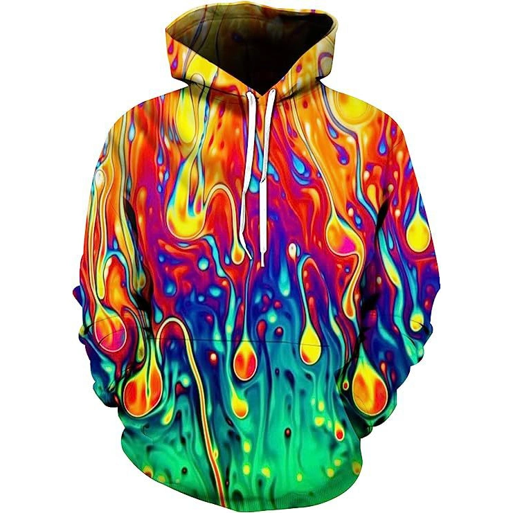 Men Women 100% Polyester Training Wear for Sublimation Printing Soft Hoodies