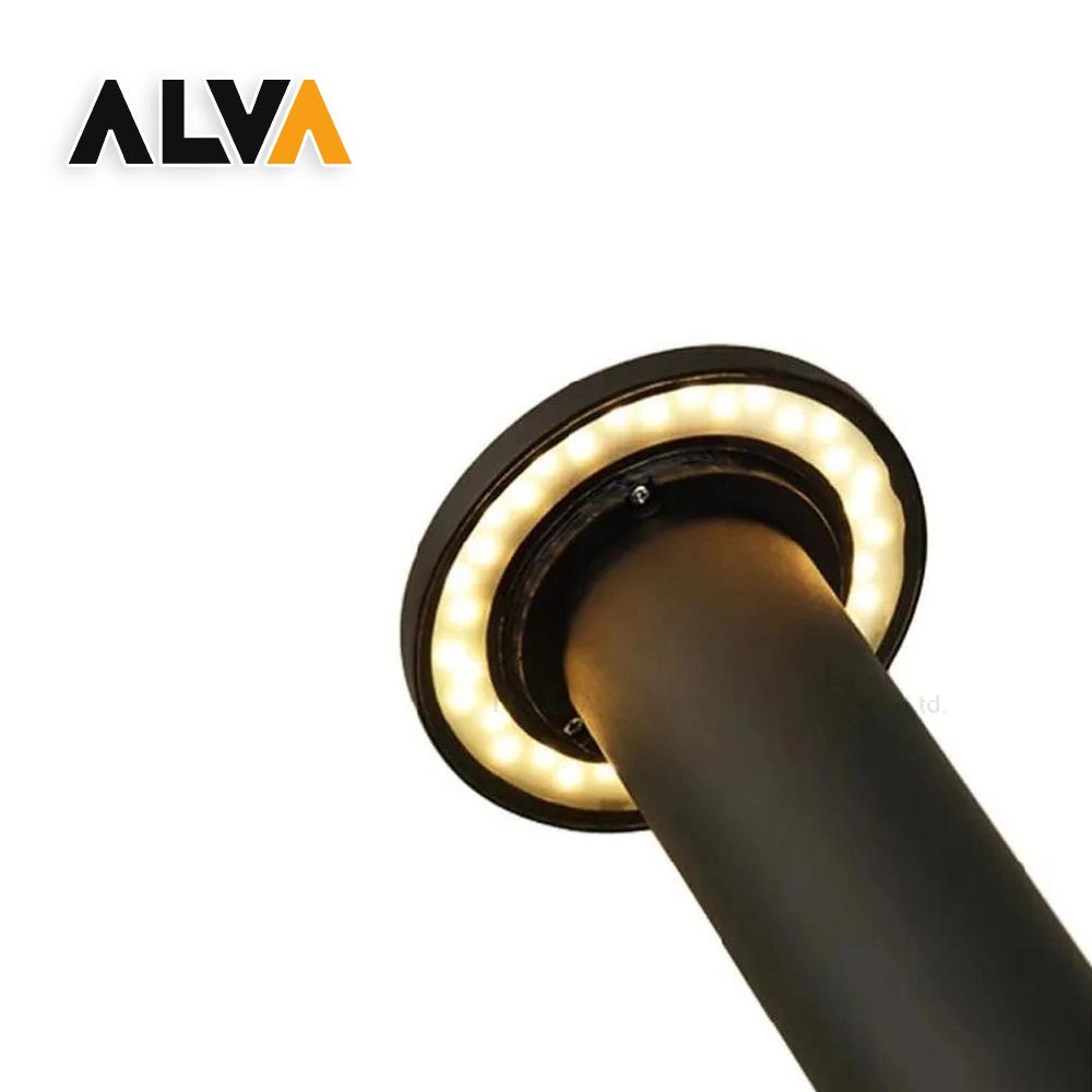 Alu Alva/OEM personalizado Yard Lamp em Outdoor Garden Parques quadrados