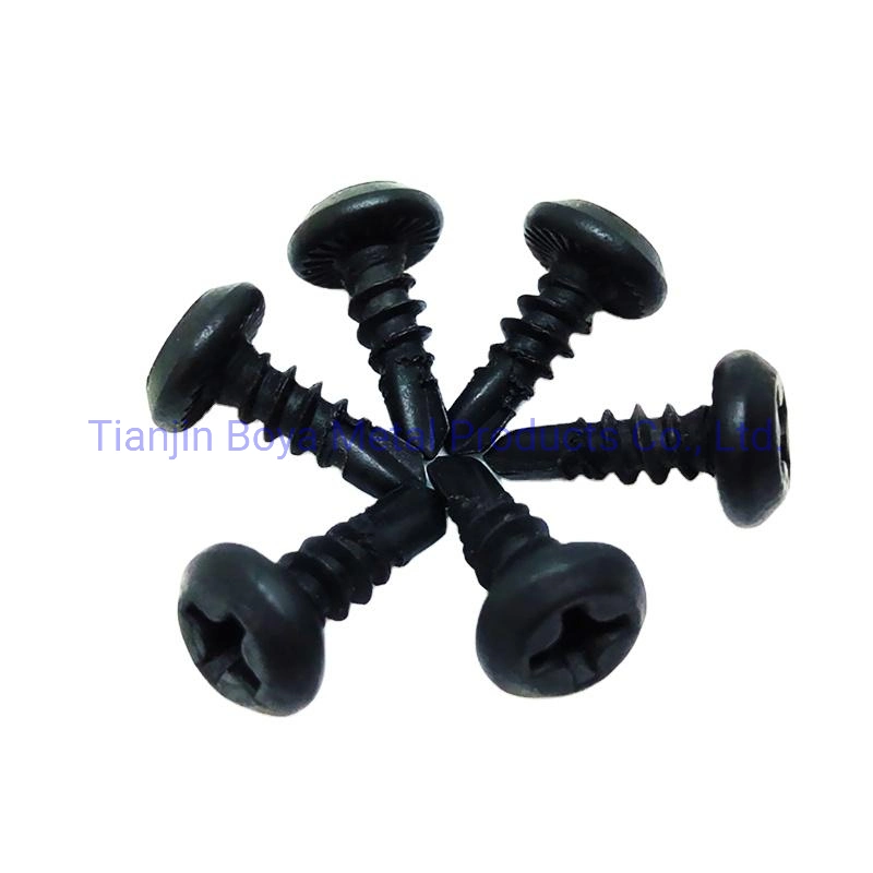 Factory Sale Pan Framing Head Self Drilling Screw with Black Phosphating