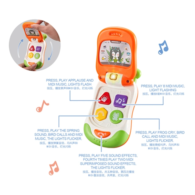 Lustige Baby Musikalische Smartphone Spielzeug