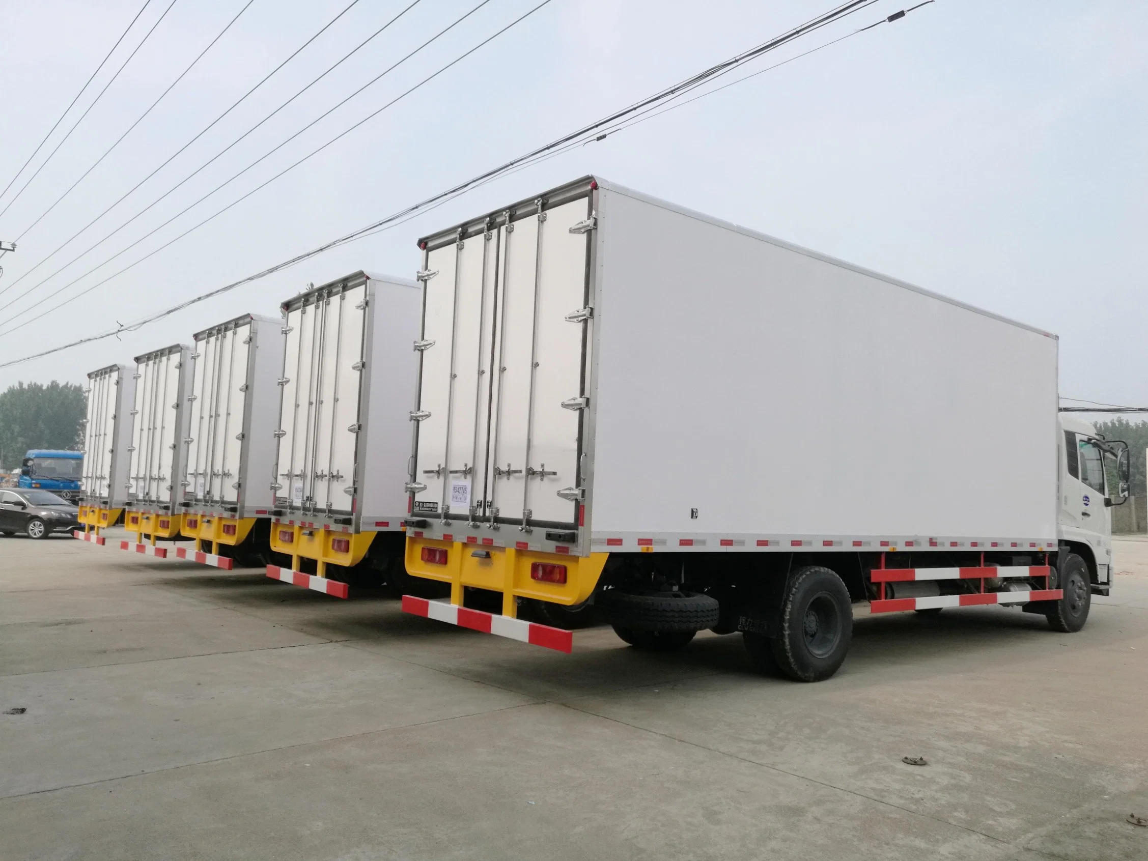 Dongfeng CNG 190HP 4X2 12ton Refrigerator Truck