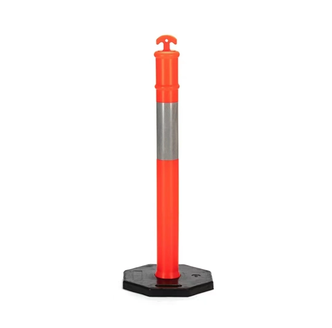 Armor New T-Top Bollard Post and 6 Kg Base Road Site Traffic Safety