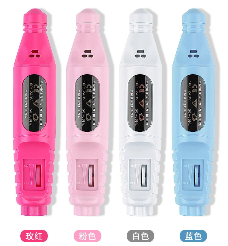 2000rpm Portable uñas esmalte de uñas Manicura eléctrico pedicura belleza de la máquina taladradora