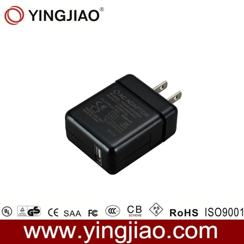 5V 1.2A 6W AC/DC USB Power Adapter